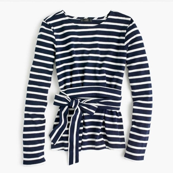 J. Crew Long Sleeve Marinière, sz. L - Picture 2 of 5